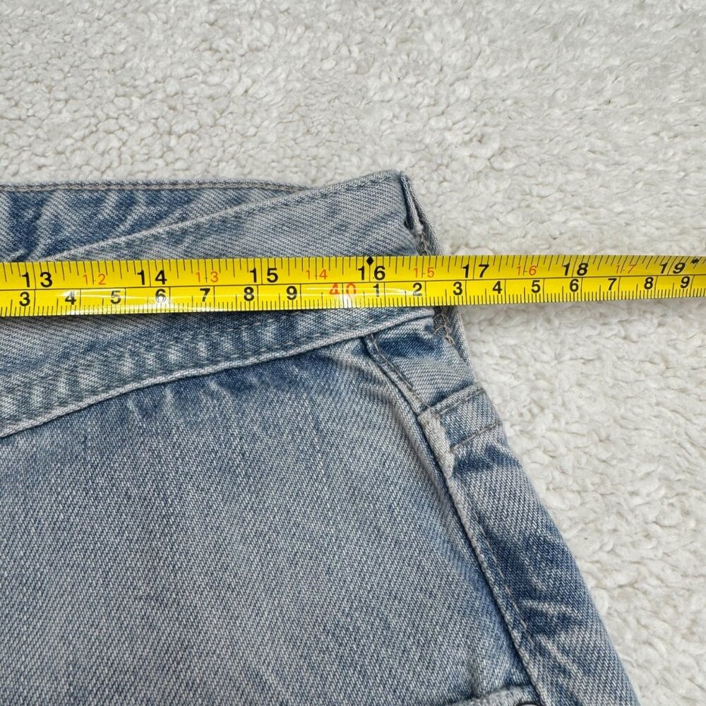 NEW AG Everett Slim Straight Jean Men's Light Blue Distressed Denim Pants, Sz 32 - Picture 8 of 11
